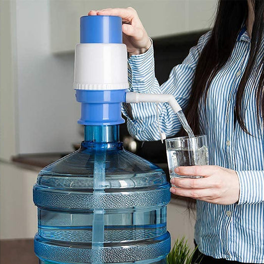 Manual Water Bottle Pump – BPA Free Drinking Water Dispenser 💧✨