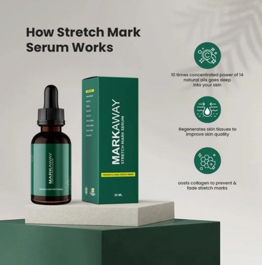 Markaway Stretch Mark Serum – Fast Skin Repair & Smooth Skin ✨