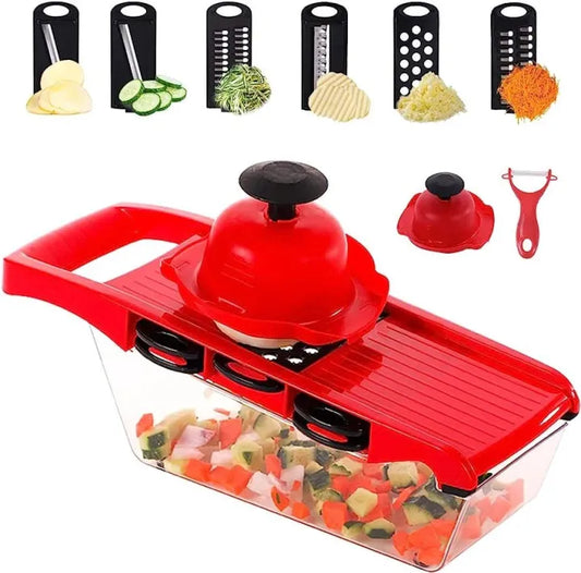 10 in 1 Multi-Function Vegetable and Fruit Chopper, Mandoline Slicer