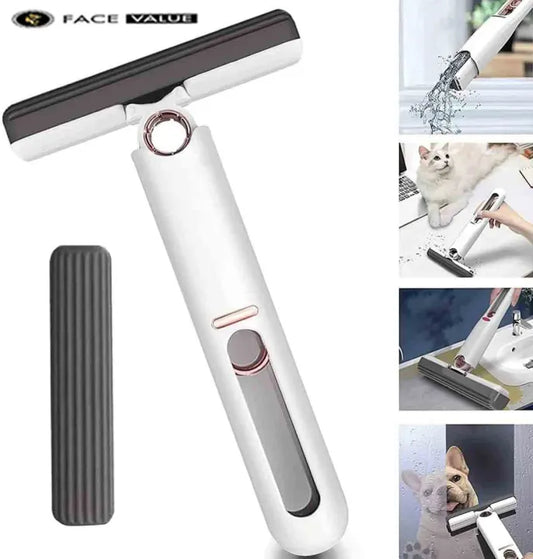 Multi-Purpose Window Cleaner Spray Squeegee for Car & Home