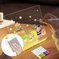 LED Optical Tracing Drawing Board Kit – Copy Drawing Light Pad with 8 Color Markers for Kids & Artists