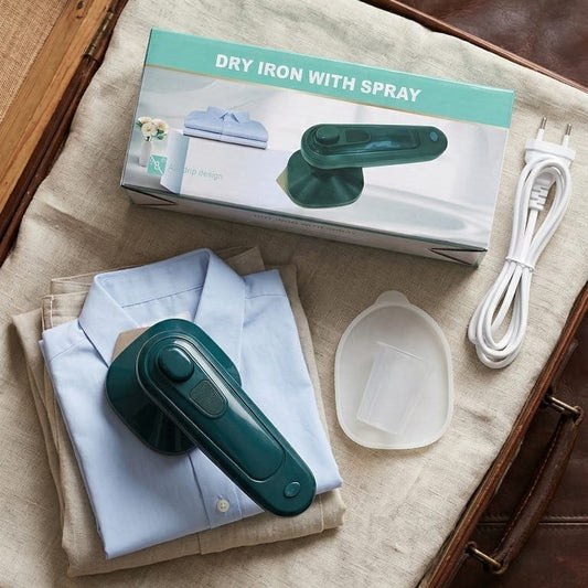 Portable Mini Ironing Machine – Electric Handheld Clothes Steamer