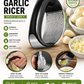Premium Stainless Steel Garlic Mincer & Ginger Crusher – Easy Grip Garlic Press