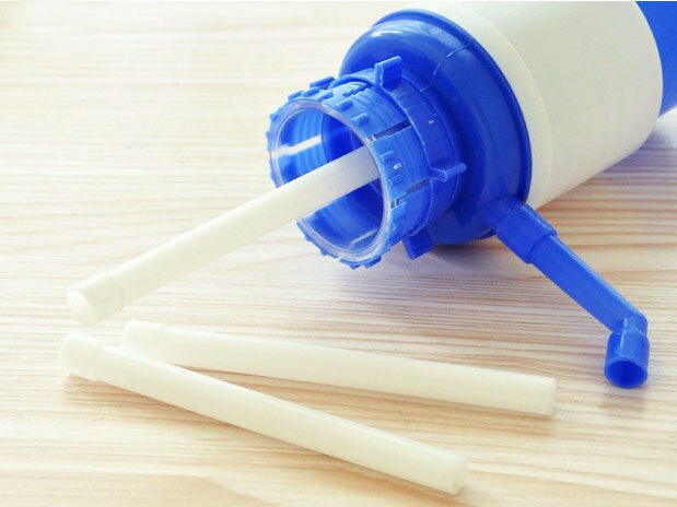 Manual Water Bottle Pump – BPA Free Drinking Water Dispenser 💧✨