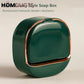 Wall-Mounted Waterproof Soap Holder with Drain Tray